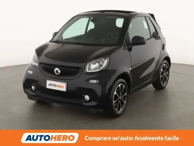 Usata Smart ForTwo Cabrio Basis 71 CV (52 kW) 2018 Nero Cabrio