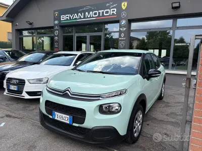 Usata Citroën C3 Feel 68 CV (50 kW) 2019 Verde Utilitaria