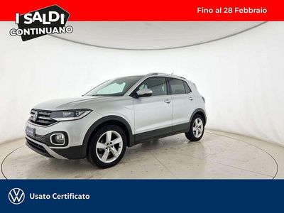 Grigio metallizzato chiaro Usata 2022 VW T-Cross Style SUV | 21.400 € (Buon prezzo)