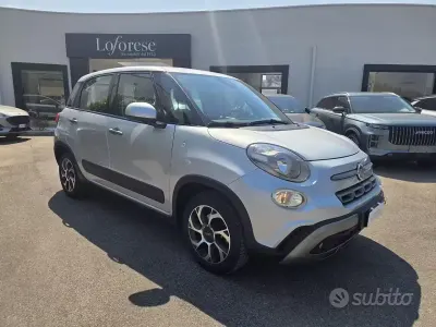 Usata Fiat 500L Cross 95 CV (69 kW) 2021 Grigio Monovolume