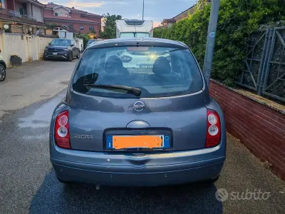 Usata Nissan Micra 80 CV (58 kW) 2008 Grigio Utilitaria
