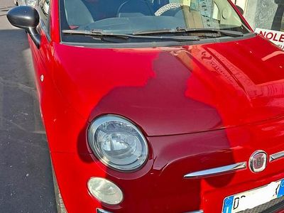 Käytetty Fiat 500 69 HP (50 kW) 2008 Punainen Sedan