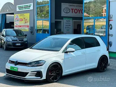 Usata VW Golf VII GTI 245 CV (180 kW) 2019 Bianco Berlina