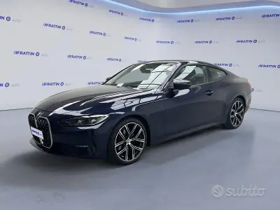 Usata BMW 420 Coupé Sport Line 201 CV (147 kW) 2022 Blu Coupé