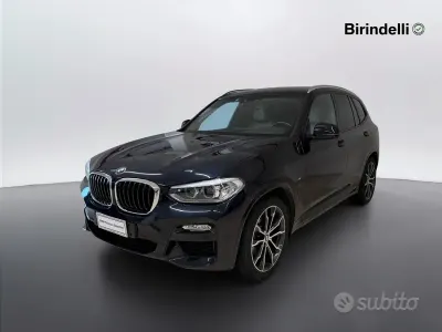 Usata BMW X3 M Sport 190 CV (139 kW) 2019 Blu SUV