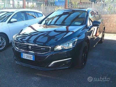 Usata Peugeot 508 GT 180 CV (132 kW) 2015 Nero Station wagon