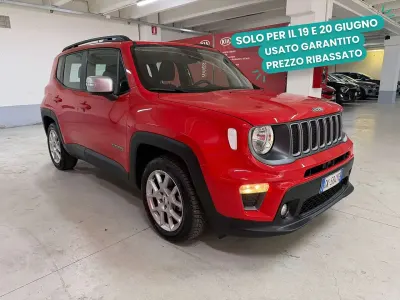 Usata Jeep Renegade Limited 131 CV (96 kW) 2022 Rosso SUV