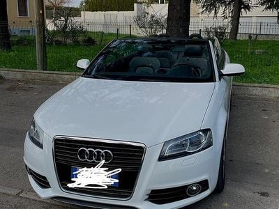 Usata Audi A3 Cabriolet Attraction 105 CV (77 kW) 2013 Bianco Cabrio