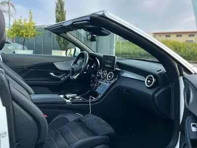 Usata Mercedes C220 Premium Plus 170 CV (125 kW) 2017 Bianco Cabrio