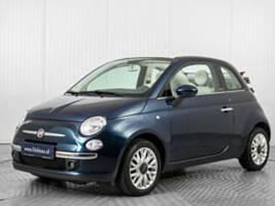 Usata Fiat 500C Lounge 69 CV (50 kW) 2014 Blu Cabrio