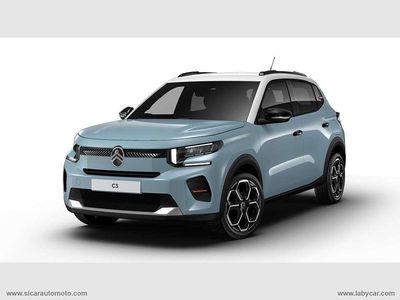 Nuova Citroën C3 PureTech 101 CV (74 kW) 2025 Blu/azzurro Utilitaria