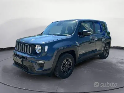 Usata Jeep Renegade Longitude 131 CV (96 kW) 2022 Blu SUV