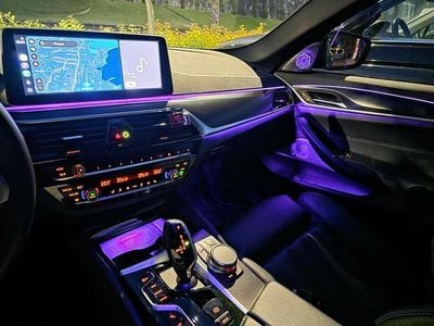 Usata BMW 530 M Sport 249 CV (183 kW) 2020 Blu/azzurro Station wagon