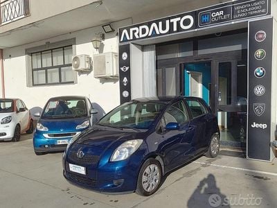 Usata Toyota Yaris Sol 69 CV (50 kW) 2008 Blu Utilitaria