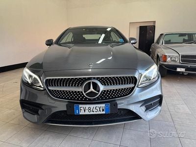 Usata Mercedes E220 Premium Plus 194 CV (142 kW) 2019 Grigio Coupé