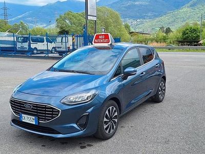 Gebraucht Ford Fiesta Titanium 125 PS (91 kW) 2022 Blau Kleinwagen