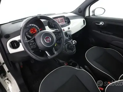 Usata Fiat 500C Sport 69 CV (50 kW) 2021 Bianco Cabrio