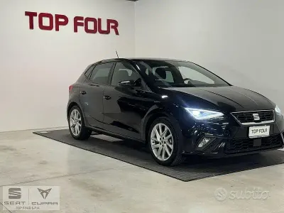 Usata Seat Ibiza FR 95 CV (69 kW) 2023 Nero Utilitaria