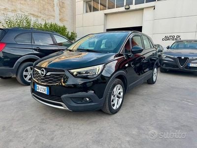 Usata Opel Crossland X Innovation 102 CV (75 kW) 2020 Nero SUV