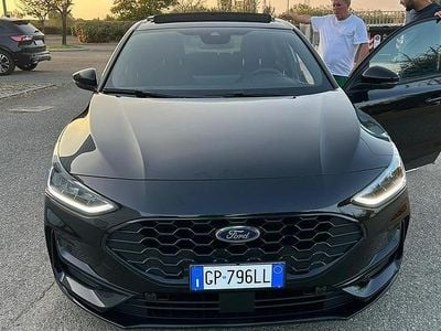 Usata Ford Focus ST-Line X 120 CV (88 kW) 2023 Nero Berlina