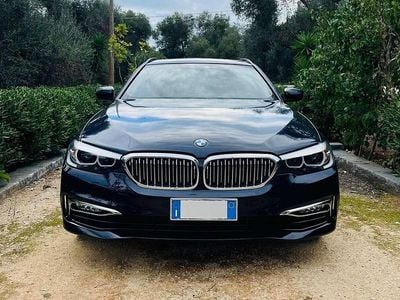 Blu/azzurro Usata 2018 BMW 520 Luxury Line Station wagon | 20.500 € (Buon prezzo)