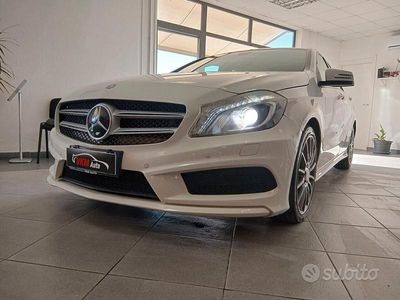 Usata Mercedes A200 136 CV (100 kW) 2014 Bianco Berlina