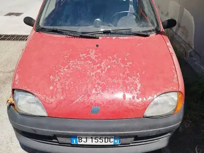 Usata Fiat 600 54 CV (39 kW) 2000 Rosso Berlina