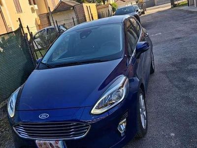 Usata Ford Fiesta Titanium 86 CV (63 kW) 2020 Blu/azzurro Utilitaria