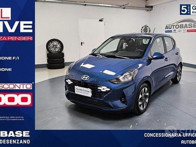 Nuova Hyundai i10 63 CV (46 kW) 2025 Blu Utilitaria