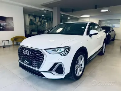 Usata Audi Q3 Sportback S-Line 150 CV (110 kW) 2019 Bianco SUV