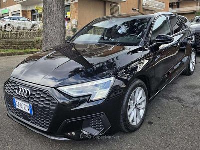 Usata Audi A3 S-Line 150 CV (110 kW) 2020 Nero Berlina