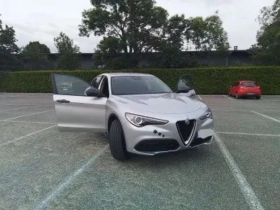 Usata Alfa Romeo Stelvio 160 CV (117 kW) 2021 Argento SUV