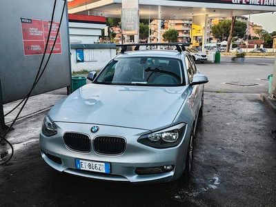 Usata BMW 116 120 CV (88 kW) 2014 Grigio Utilitaria