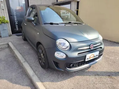 Usata Fiat 500 Sport 69 CV (50 kW) 2021 Verde oliva pastello Utilitaria