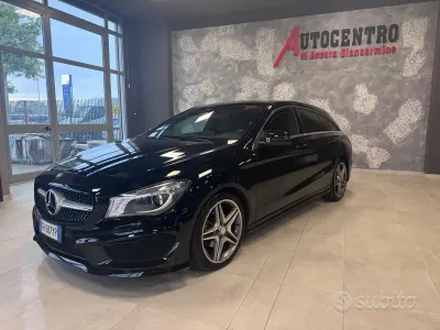 Usata Mercedes CLA200 AMG Line Premium Plus 136 CV (100 kW) 2015 Nero Station wagon