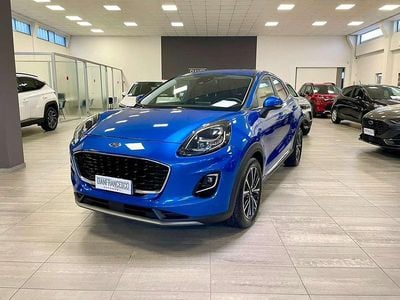 Usata Ford Puma Titanium 125 CV (91 kW) 2022 Blu/azzurro SUV