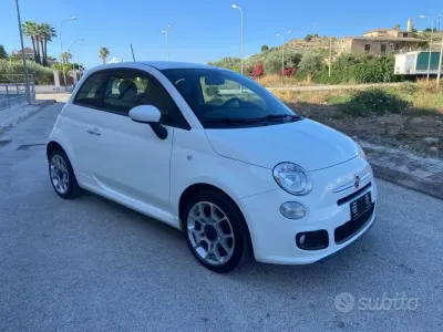 Usata Fiat 500 Sport 69 CV (50 kW) 2014 Bianco Berlina