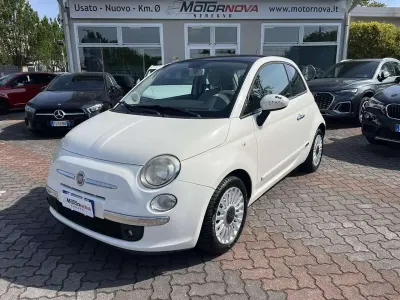 Usata Fiat 500 Lounge 69 CV (50 kW) 2011 Bianco Berlina