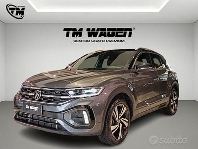 Usata VW T-Roc R 150 CV (110 kW) 2023 Grigio SUV