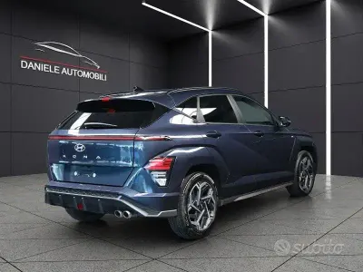 Usata Hyundai Kona N Line 120 CV (88 kW) 2023 Blu SUV