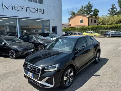 Usata Audi Q2 S-Line 110 CV (80 kW) 2022 Nero mito metallizzato SUV