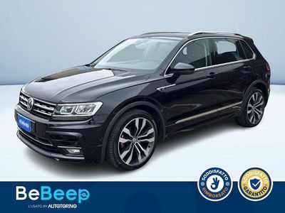 Usata VW Tiguan Advance 150 CV (110 kW) 2019 Nero pastello SUV