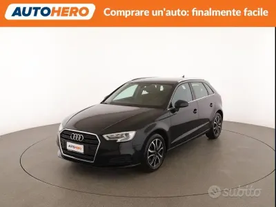 Usata Audi A3 116 CV (85 kW) 2017 Nero Berlina