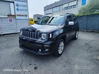 Usata Jeep Renegade Limited 131 CV (96 kW) 2022 Nero SUV