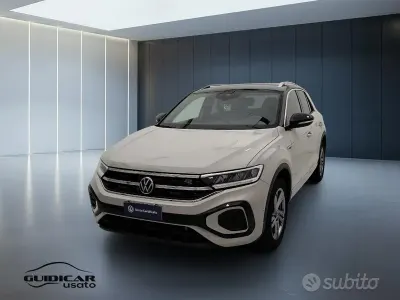 Usata VW T-Roc R-line 150 CV (110 kW) 2023 Beige SUV