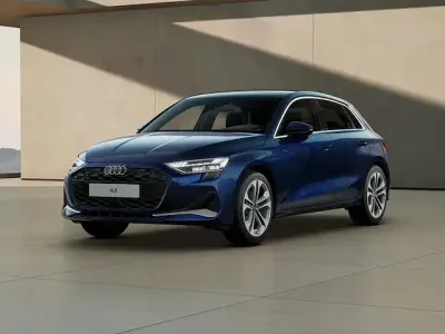 Nuova Audi A3 Advanced Plus 204 CV (150 kW) 2025 Blu navarra metallizzato Berlina