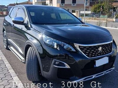 Usata Peugeot 3008 GT 120 CV (88 kW) 2017 Nero SUV