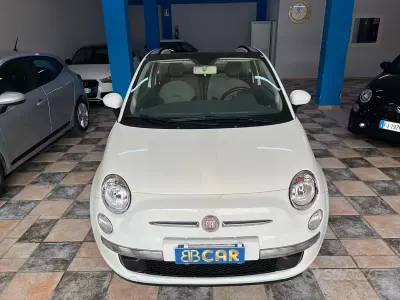 Usata Fiat 500C Lounge 95 CV (69 kW) 2011 Bianco Cabrio
