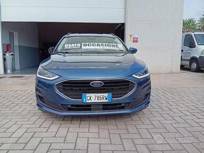 Usata Ford Focus Active 116 CV (85 kW) 2022 Blu Station wagon