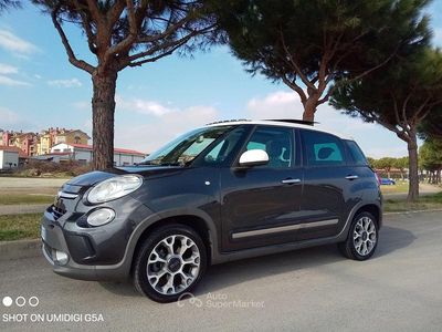 Usata Fiat 500L Trekking 84 CV (61 kW) 2015 Gray Monovolume